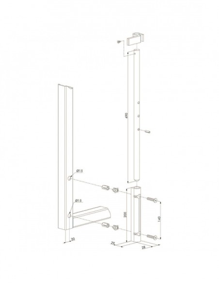 Locinox Verrou De Sol En Applique À Visser Vsf