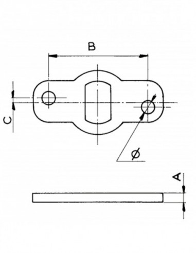 Ronis Came 2 Points 1095-2129 (lot de 10)