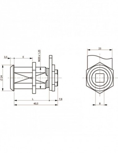 Ronis Barillet 911 À Empreinte Carrée