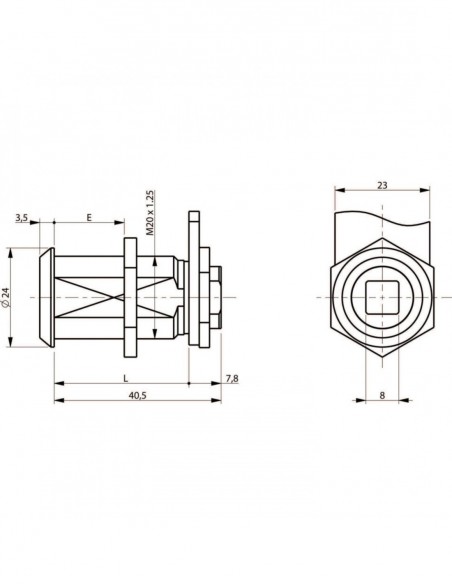 Ronis Barillet 911 À Empreinte Carrée