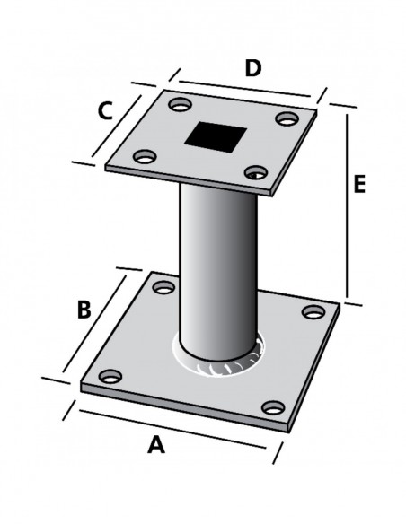 Simpson Pied De Poteau