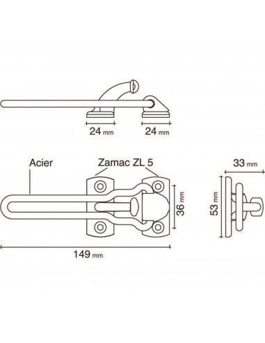 Socona Entrebâilleur Classic