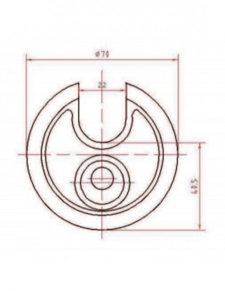 Heracles Cadenas Disque Luna