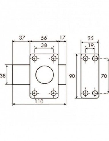 Heracles Verrou Double Entrée City