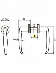 Ibfm Béquille Double Alu... 2