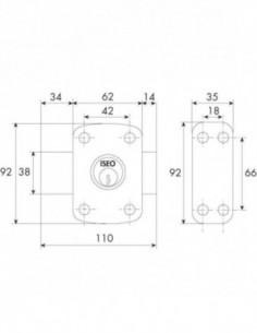 Iseo Verrou Double Entrée... 2