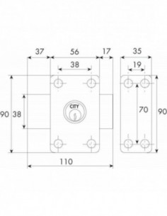 Iseo Verrou Double Entrée... 2