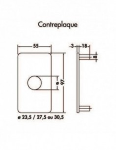 Jpm Contreplaques Pour Verrous 2