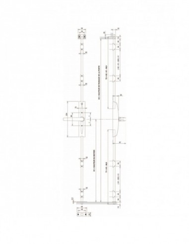 La Croisee Ds Crémone Pompier Dualis À Poignée...