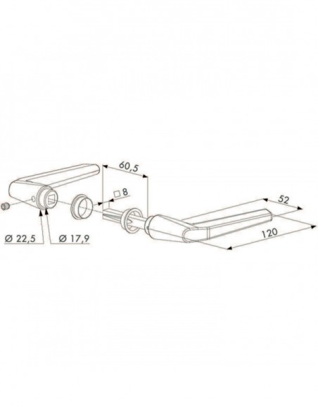 Locinox Béquille Pour Serrures De Portail