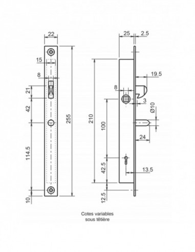 Metalux Monopoint À Larder Profil Étroit À...