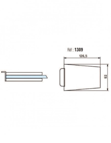 Stremler Assa Abloy Gâche Répétition Pour Serrures De Milieu Classique 1300