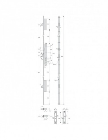 Stremler Assa Abloy Serrure 3 Points Tf3 Pêne...