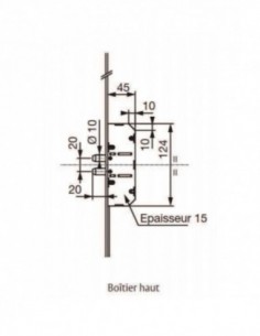 Vachette Serrure 5 Points À...