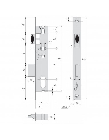 Stremler Assa Abloy Monopoint À Larder Profil...