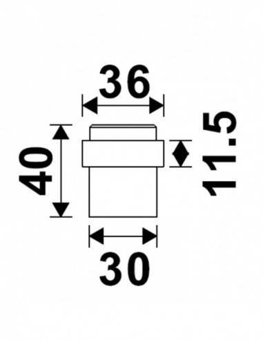 Heracles Butoirs De Sol Inox