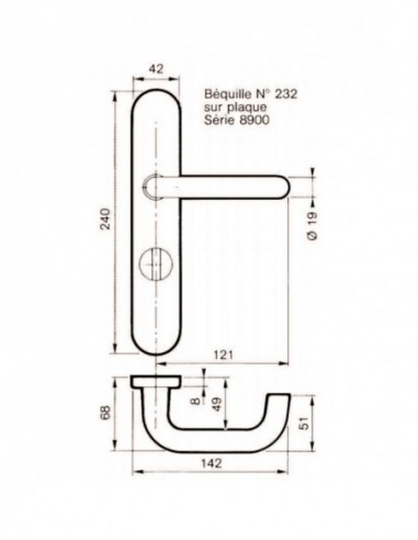 Vachette Plaques Nylon Arcolor 8900 Coins Arrondis