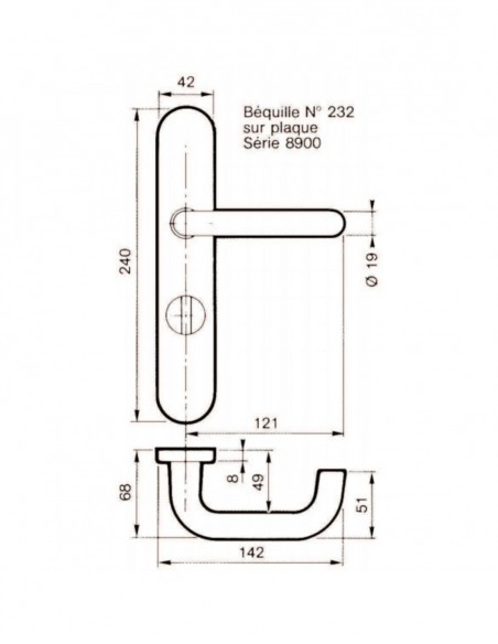 Vachette Plaques Nylon Arcolor 8900 Coins Arrondis