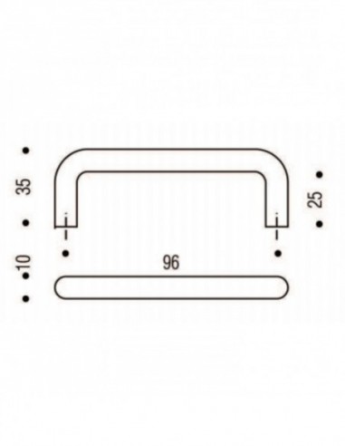Vachette Poignée Fil Plastique (Lot de 2)