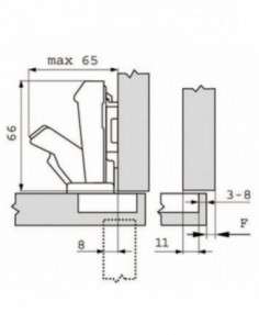 Blum Clip Top 170° (Lot de 2)
