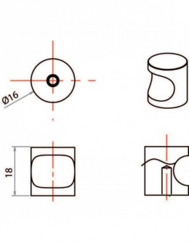 Heracles Bouton Gamme Jade (Lot de 10)