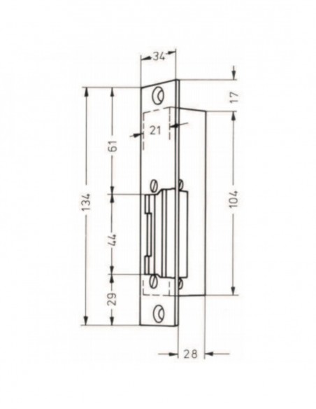 Eff Eff Gâche À Rupture Série 34