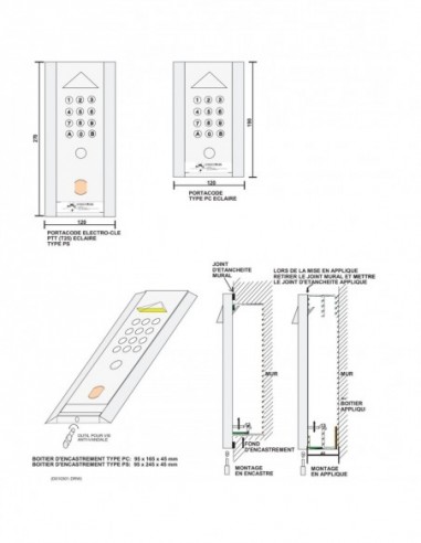 Heracles Portacode Rétro-Éclairé