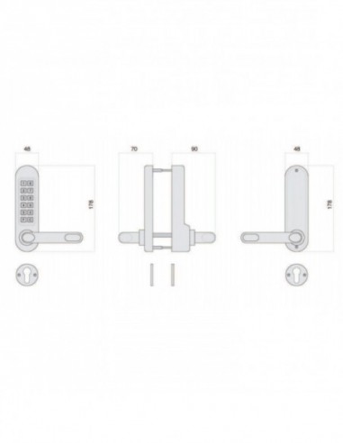 Lokod Verrou Jokey Série 1000