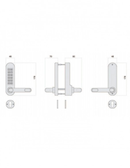 Lokod Verrou Jokey Série 1000