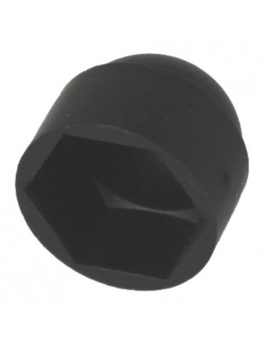 Fortaps Cache écrous Pvc Noir (Lot de 100)