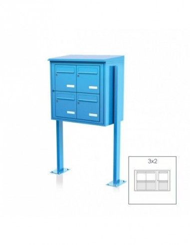 Boîte Aux Lettres Collective Exterieure Leabox...