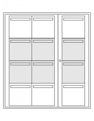 Boîte Aux Lettres Collective Exterieure Leabox...