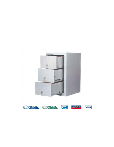Armoire Forte Anti-Feu Class Fire 3 Tiroirs...