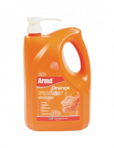 Crème Lavante Microbilles Parfum Arma Orange