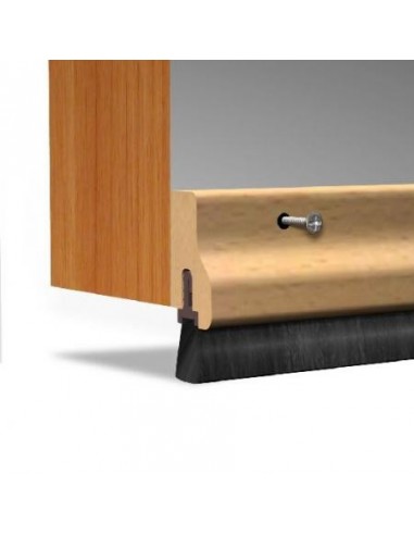 Bas de porte Hêtre de Luxe à Brosse