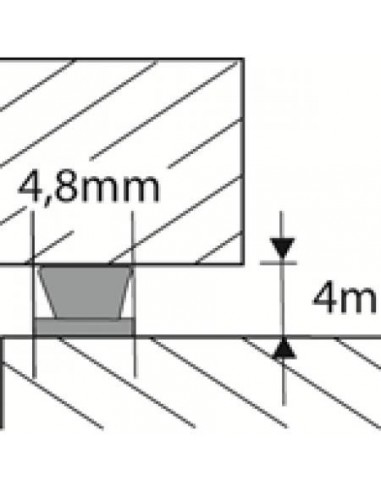 Brosse velours gris Intérieur