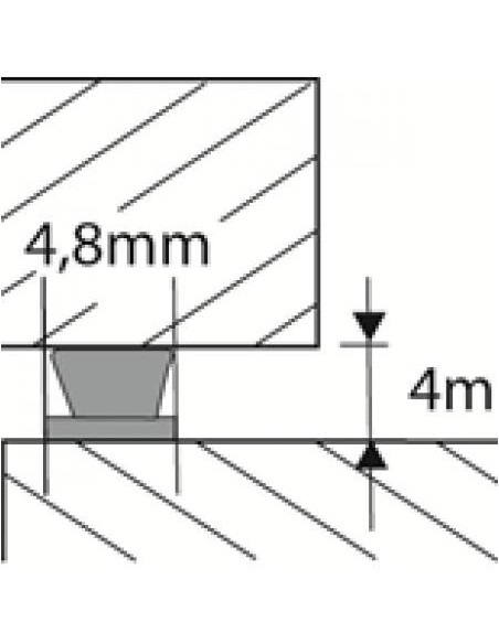 Brosse velours gris Intérieur