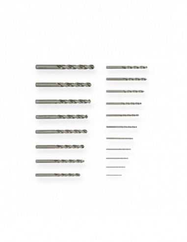 Coffret De 19 Forets Hss M2 Din 338