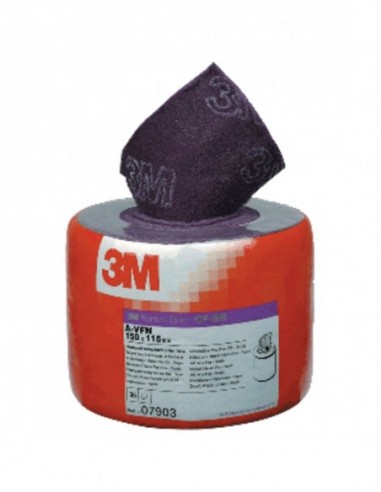 Rouleau Abrasif Precut Cf-Sr 150mmx4m Gr Tres Fin