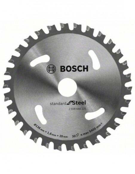 Lame Scie Circ.Metal 136x20x1.6 30d Gkm18