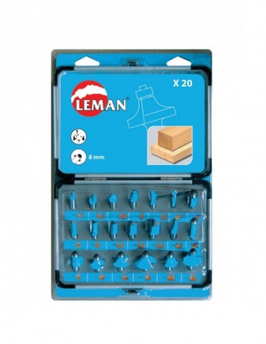 Coffret 20 Meches Droites Defonceuse