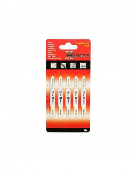 5 Lames Scie Sauteuse Tsm5021bi