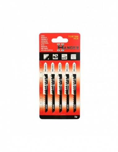 5 Lames Scie Sauteuse Tcb7506