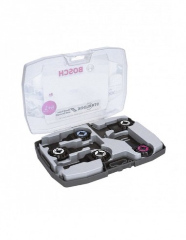 Coffret Accessoires Bois Bosch Starlock 7 Pièces