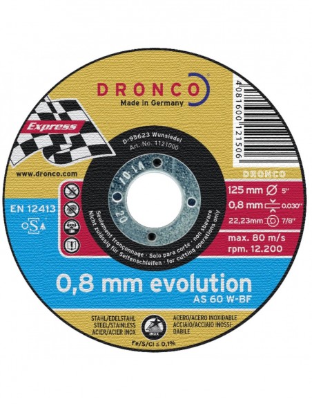 Disque À Tronçonner Inox As 60 W