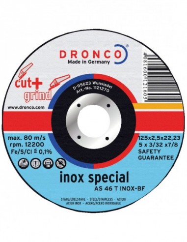 Disque As 46 T Inox Cut + Grind