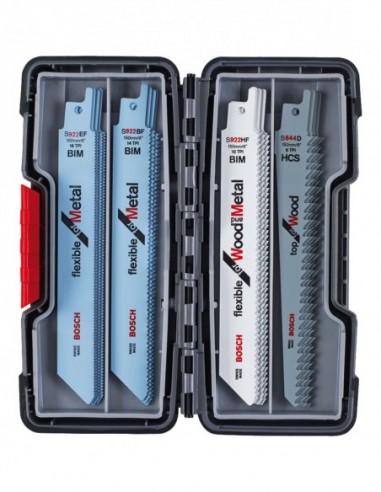 Pack 20 Lames Scies Sabres Bois/Metal