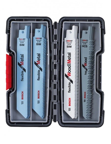 Pack 20 Lames Scies Sabres Bois/Metal