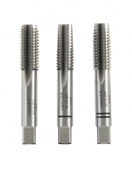 Jeu De 3 Tarauds Main Hss