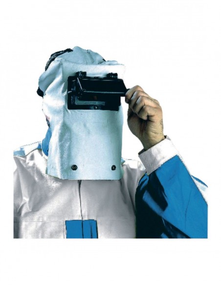 Masque De Soudage Cuir Fenetre Relevable